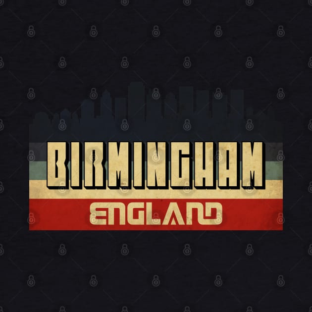 Birmingham City Skyline by CTShirts